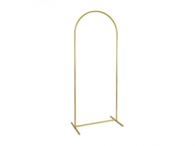 Backdrop stand maxi arch gold 80x200 cm