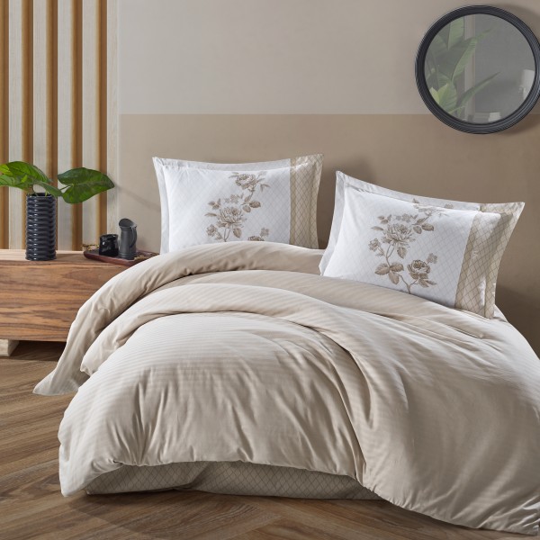 Lenjerie de pat ranforce Clasy king size (SUAVE V4) [1]