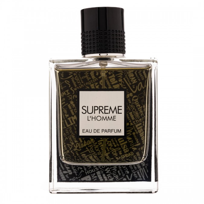 Apa de Parfum Supreme L'homme, Fragrance World, Barbati - 100ml