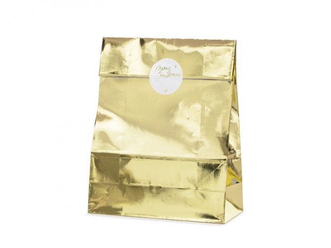 Gift bags gold 25x38x11cm (1 pkt / 3 pc.)