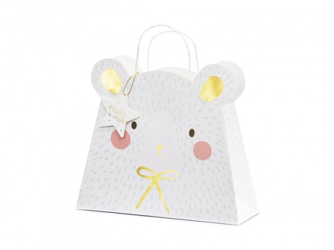 Gift bag Polar bear mix 31.5x27x10cm