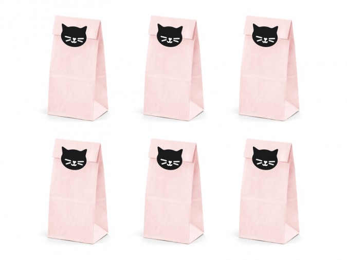 Treat bags Cat 8x18x6cm (Set 6 bucati)