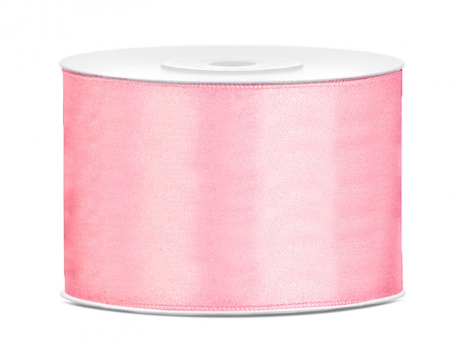 Satin Ribbon light pink 50mm/25m (1 pc. / 25 lm)
