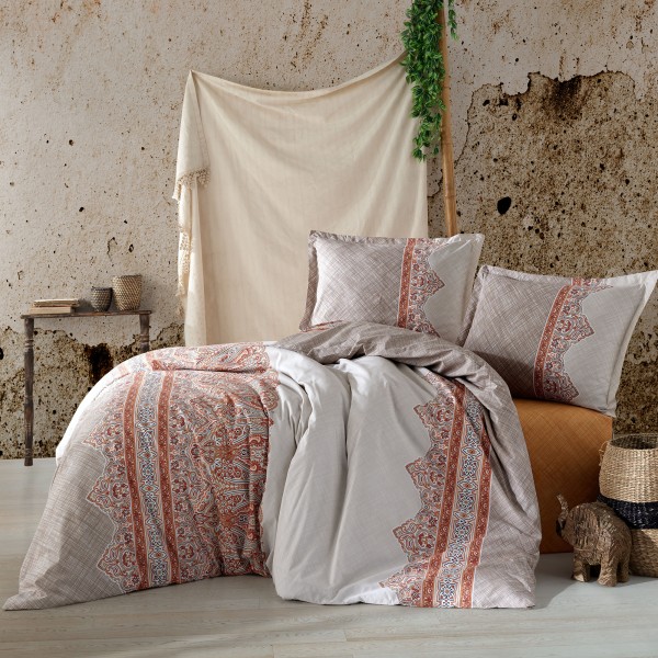 Lenjerie de pat ranforce Clasy king size (URBAN) [1]