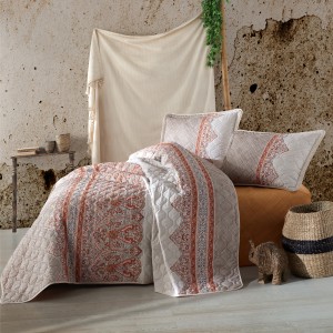Set cuvertura de pat dublu, 3 piese, Bumbac 100%, 240x260cm, Clasy, URBAN Set cuvertura de pat dublu, 3 piese, Bumbac 100%, 240x260cm, Clasy, URBAN