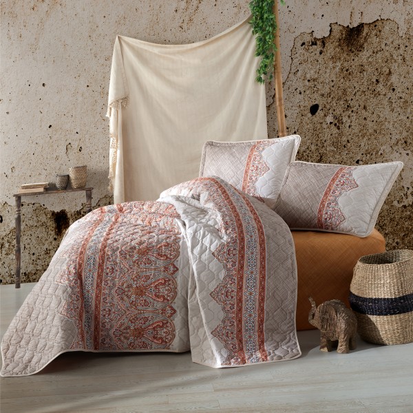 Set cuvertura de pat dublu, 3 piese, Bumbac 100%, 240x260cm, Clasy, URBAN [1]