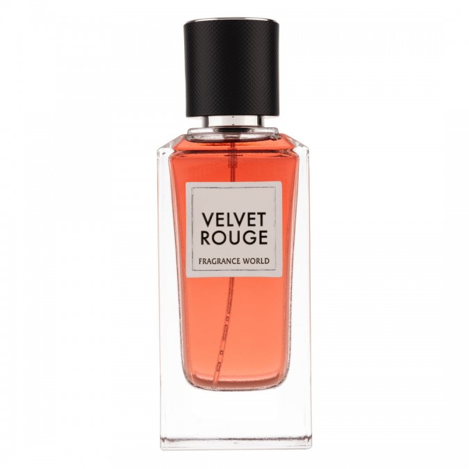 Apa de Parfum Velvet Rouge, Fragrance World, Unisex - 100ml