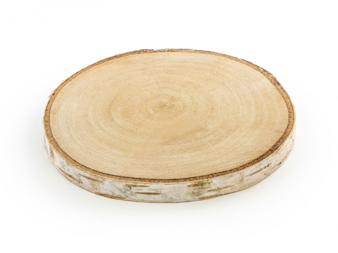Tree slices diameter 10-12 cm (Set 2 bucati)
