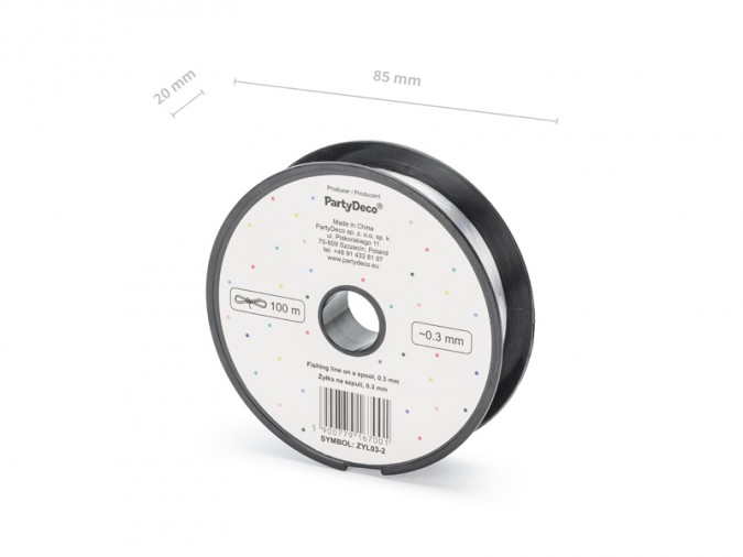 Fishing line on a spool 0.3 mm (1 pc. / 100 lm)
