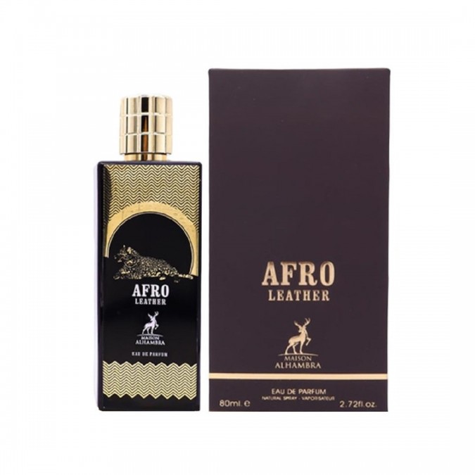 Apa de Parfum Afro Leather, Maison Alhambra, Unisex - 80ml