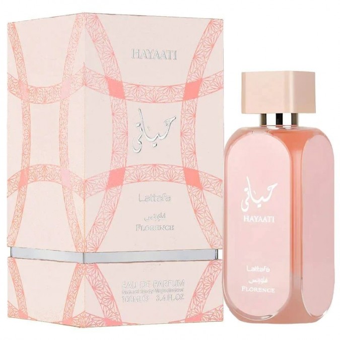 Apa de Parfum Hayaati Florence  Lattafa  Femei - 100ml