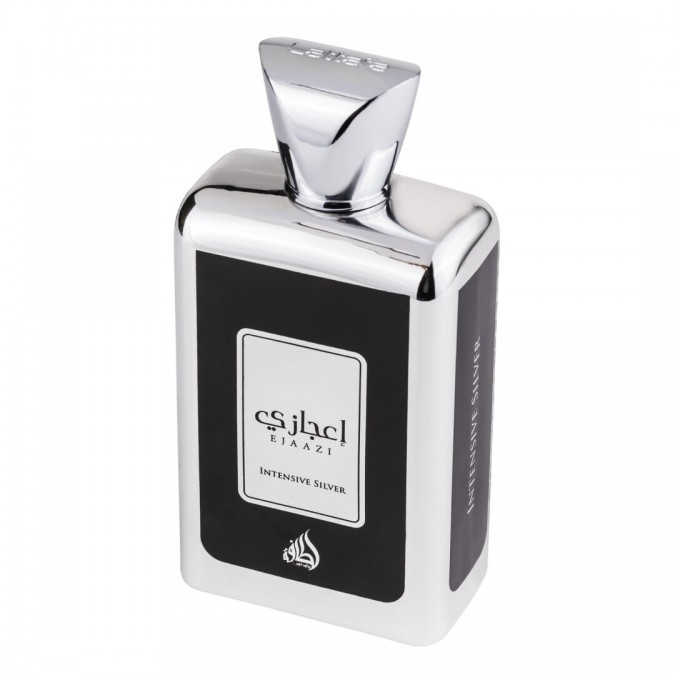 Apa de Parfum Ejaazi Intensive Silver, Lattafa, Barbati - 100ml