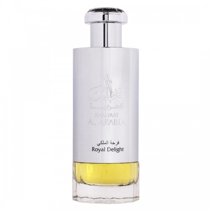 Apa de Parfum Khaltaat Al Arabia Silver Lattafa Barbati - 100ml