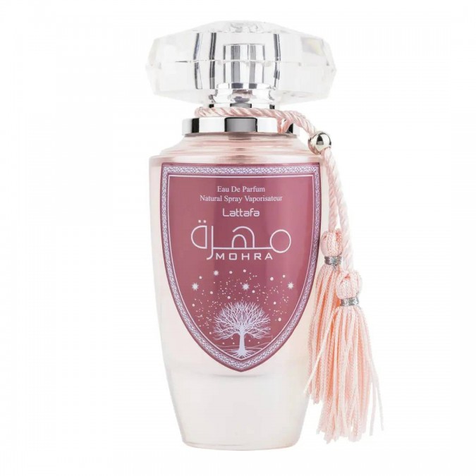 Apa de Parfum Mohra Silky Rose, Lattafa, Femei - 100ml