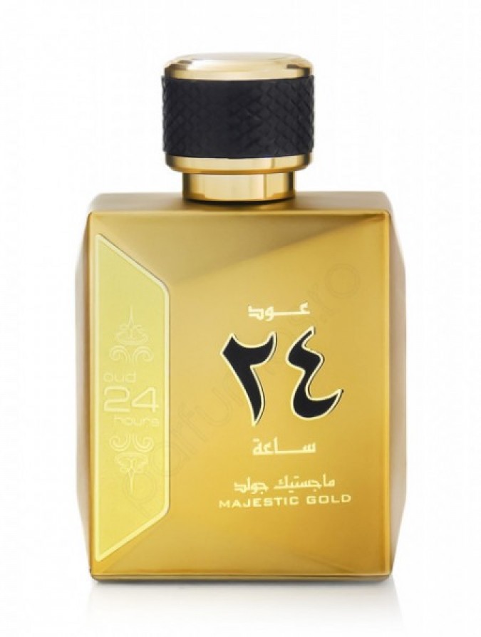 Apa de Parfum Oud 24 Hours Majestic Gold Ard Al Zaafaran Unisex - 100ml