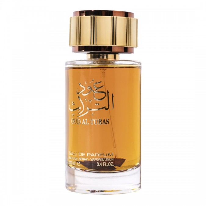 Apa de Parfum Oud Turas, Ard Al Zaafaran, Unisex - 100ml