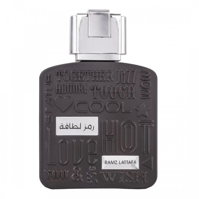 Apa de Parfum Ramz Lattafa Silver, Lattafa, Barbati - 100ml