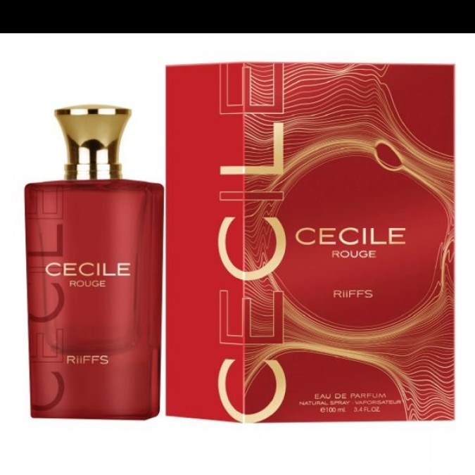 Apa de Parfum Cecile Rouge Riiffs Femei - 80ml