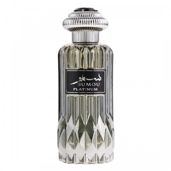 Apa de Parfum Sumou Silver, Lattafa, Barbati - 100ml