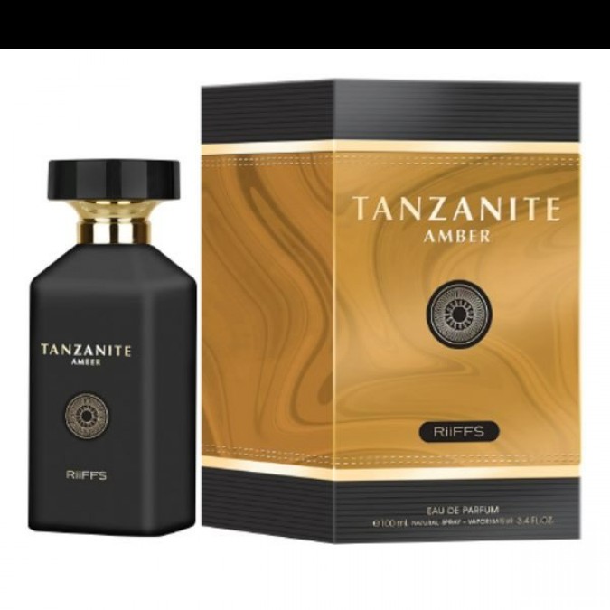 Apa de Parfum Tanzanite Amber  Riiffs  Barbati- 100ml