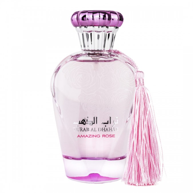 Apa de Parfum Turab Al Dhahab Amazing Rose  Ard Al Zaafaran  Femei - 100ml