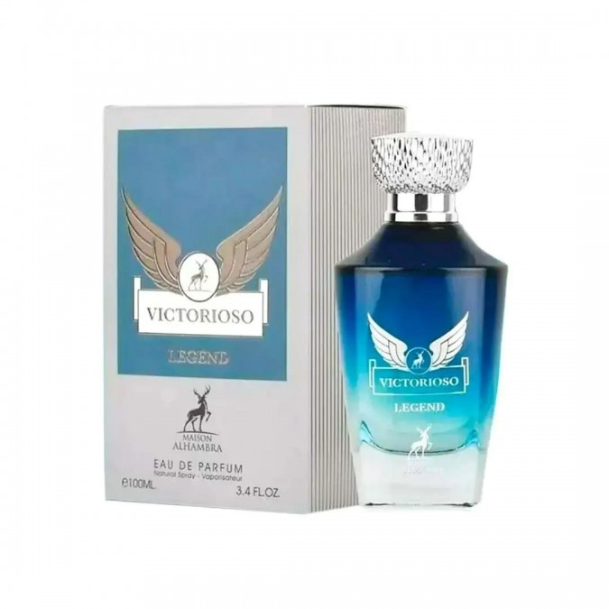 Apa de Parfum Victorioso Legend, Maison Alhambra, Barbati - 100ml