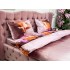 Lenjerie pat dublu, cearsaf clasic, imprimeu 3D, Somon, flamingo [5]