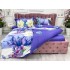 Lenjerie pat dublu,  IMPRIMEU 3D DIGITAL, IDENTIC CU POZA, Mov, flori [8]