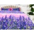 Lenjerie pat dublu,  IMPRIMEU 3D DIGITAL, IDENTIC CU POZA, Mov, lavanda [7]