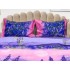 Lenjerie pat dublu,  IMPRIMEU 3D DIGITAL, IDENTIC CU POZA, Mov, lavanda [4]