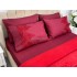 Set LUXURY GONCAGUL 6 piese Patura cu dantela,perle si Cearsaf de pat cu 4 fete de perna, Rosu [7]