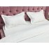 Lenjerie HoReCa, pat dublu, Damasc Finetat Deluxe, 4 piese, Alb [5]