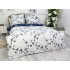 Lenjerie pat dublu, Finet, 6 piese, Gri, flori [8]