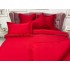Lenjerie pat dublu cu ELASTIC, Finet, 6 piese, Rosu [7]