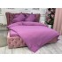 Lenjerie pat dublu cu ELASTIC, Finet, 6 piese, Mov [8]