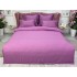 Lenjerie pat dublu cu ELASTIC, Finet, 6 piese, Mov [2]