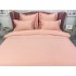 Lenjerie pat dublu cu ELASTIC, Finet, 6 piese, Somon [3]