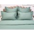 Lenjerie pat dublu cu ELASTIC, Finet, 6 piese, Verde menta [4]