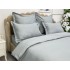Lenjerie pat dublu cu ELASTIC, Finet, 6 piese, Gri [6]