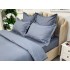Lenjerie pat dublu cu ELASTIC, Finet, 6 piese, Gri petrol [6]