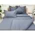 Lenjerie pat dublu cu ELASTIC, Finet, 6 piese, Gri petrol [7]