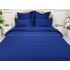 Lenjerie pat dublu cu ELASTIC, Finet, 6 piese, Albastru intens [3]