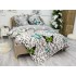 Lenjerie pat dublu, Finet, 6 piese, Gri, fluturi, pietre [8]
