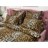 Lenjerie pat dublu,  FINET, 6 piese, Jojo Home, Maro-Multicolor, animal print [5]