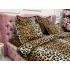 Lenjerie pat dublu,  FINET, 6 piese, Jojo Home, Maro-Multicolor, animal print [4]