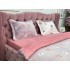 Lenjerie pat dublu, Super Pufoasa COCOLINO,cu ELASTIC, 4 piese, Jojo Home, Roz-Multicolor, iepurasi [5]