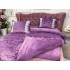 Lenjerie pat dublu, Catifea Deluxe, cu pliuri brodate, 4 piese, Jojo Home, Lila Very Perry [8]