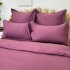 Lenjerie HoReCa, pat dublu, Damasc Finetat Deluxe, 6 piese, Violet [3]