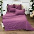 Lenjerie HoReCa, pat dublu, Damasc Finetat Deluxe, 6 piese, Violet [6]