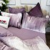Lenjerie pat dublu,  FINET, cu elastic, 6 piese, Mov, abstract [7]